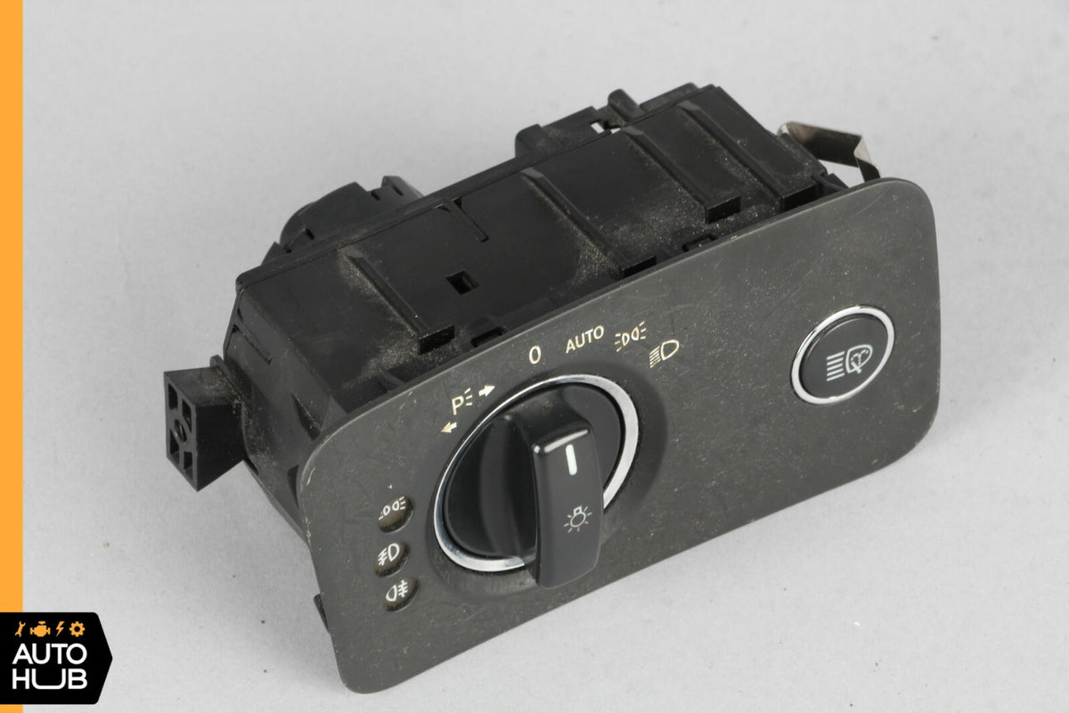 06-11 Mercedes W219 CLS63 CLS55 Headlight Switch Washer Black 2195450104 OEM - photo 4
