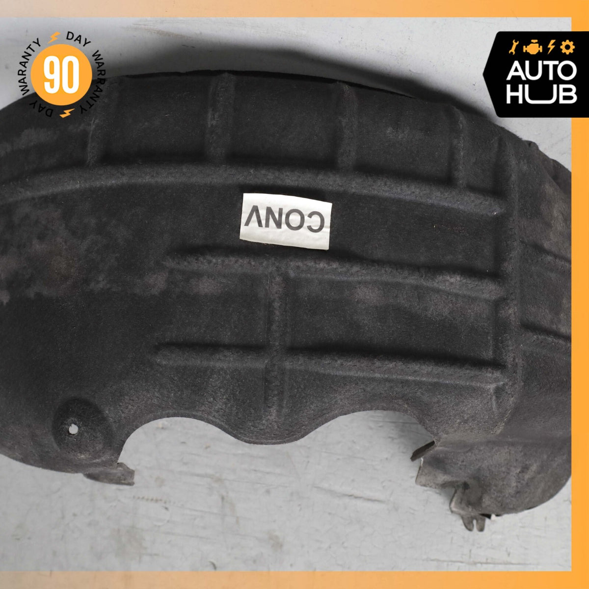 Bentley Continental GTC Rear Right Side Fender Liner Splash Shield OEM 52k - photo 5
