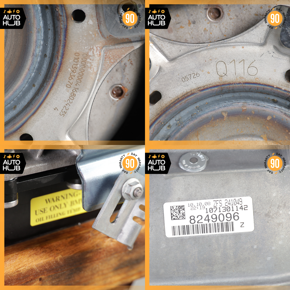 08-10 BMW E60 528i 6HP-19 N52 RWD Automatic Transmission Gearbox OEM 78k - photo 19