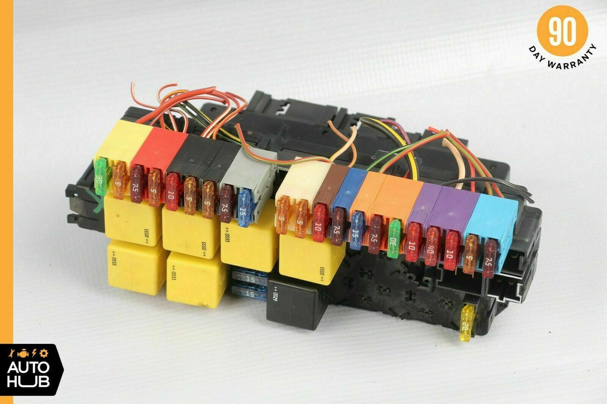 03-12 Mercedes R230 SL550 SL500 SLR Front Left SAM Fuse Box Control Module OEM - photo 2