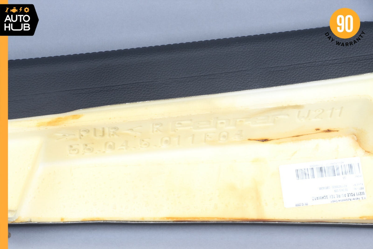 07-09 Mercedes W211 E350 E550 Right Side Seat Backrest Cover Panel Trim OEM - photo 8