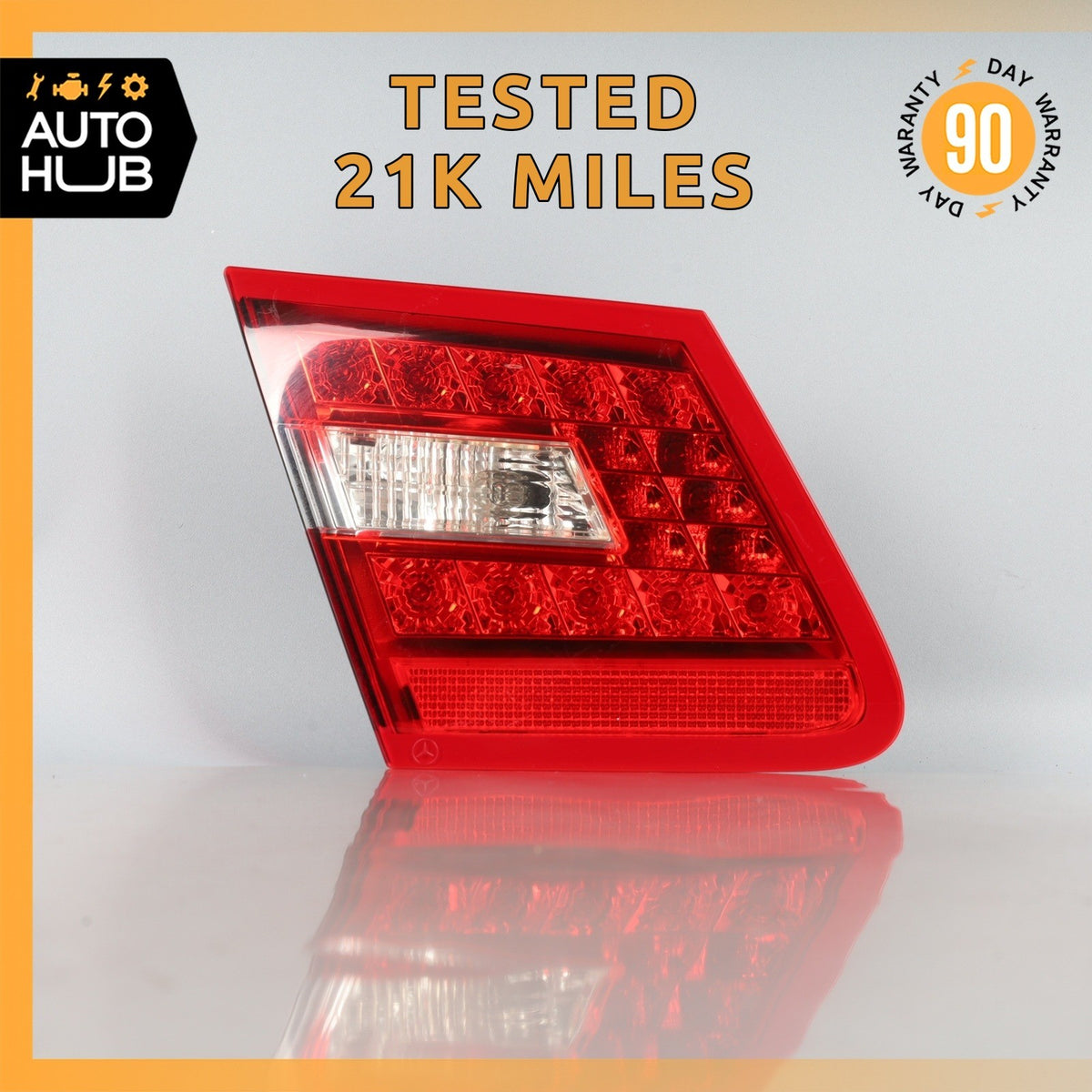 10-13 Mercedes W207 E350 E550 Inner Tail Light Lamp Rear Left Side OEM 21k - photo 1