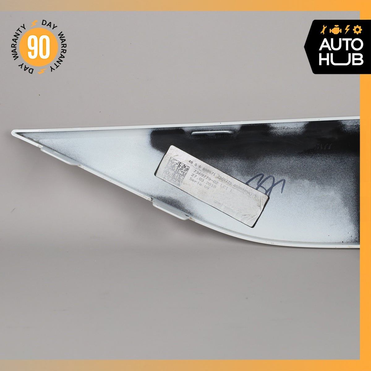 BMW i3 I01 Hybrid Left Driver Side Rocker Panel Trim White 7369780 OEM - photo 13
