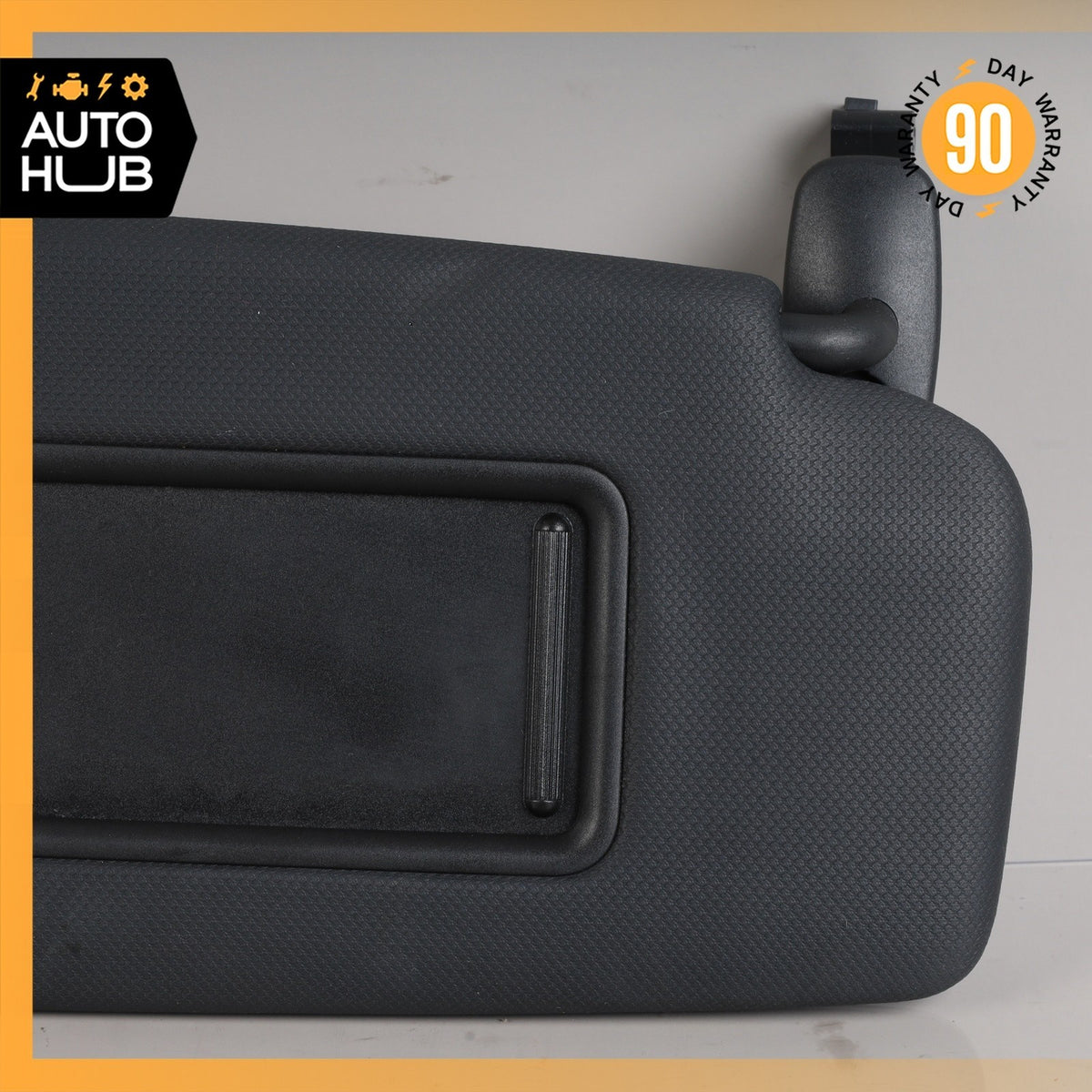 Audi 8J TT Coupe Right Passenger Side Sunvisor Sun Visor Black OEM - photo 6