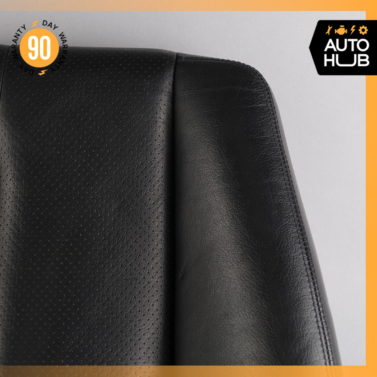 90-95 Mercedes R129 SL600 300SL Right Side Top Upper Seat Cushion Black OEM - photo 3