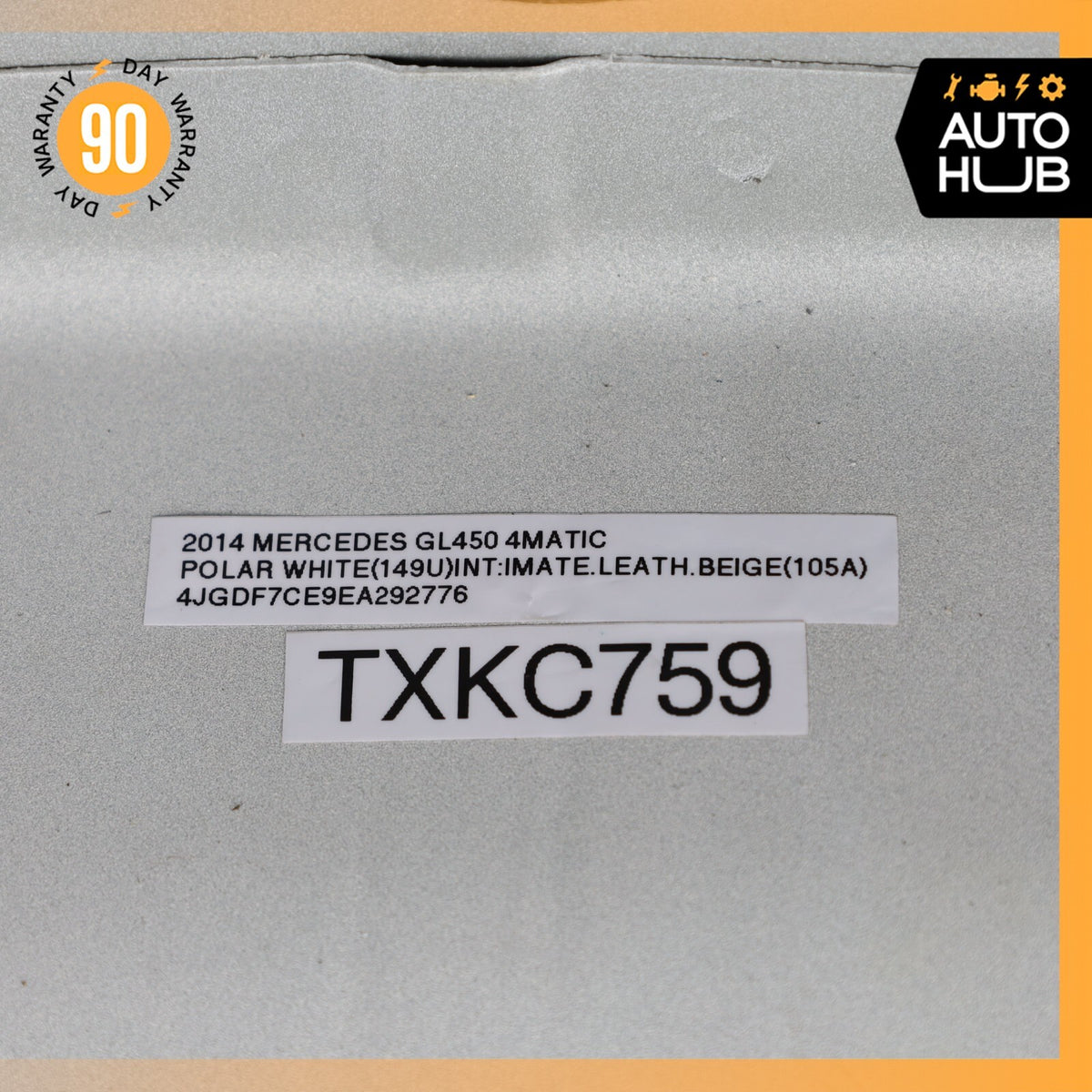 13-16 Mercedes X166 GL450 GL550 Rear Left Driver Side Quarter Panel Cut OEM - photo 24