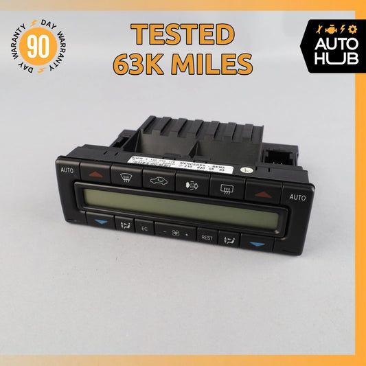 96-99 Mercedes W140 CL600 S500 A/C AC Heater Climate Control Switch OEM 63k - photo 1