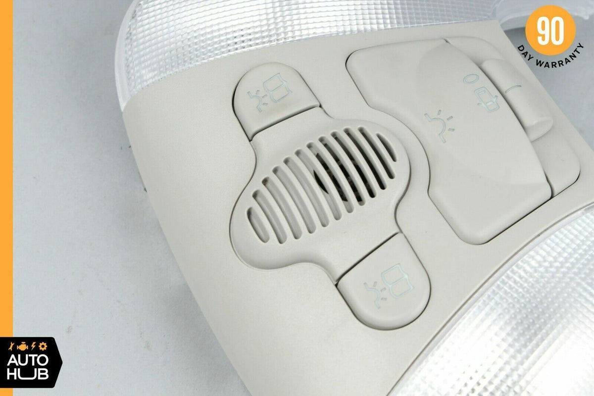 05-12 Mercedes R230 SL550 SL55 AMG Interior Overhead Dome Reading Light Gray OEM - photo 4