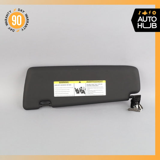 14-19 BMW F15 X5 Right Passenger Side Sunvisor Sun Visor Black 51448059052 OEM - photo 1