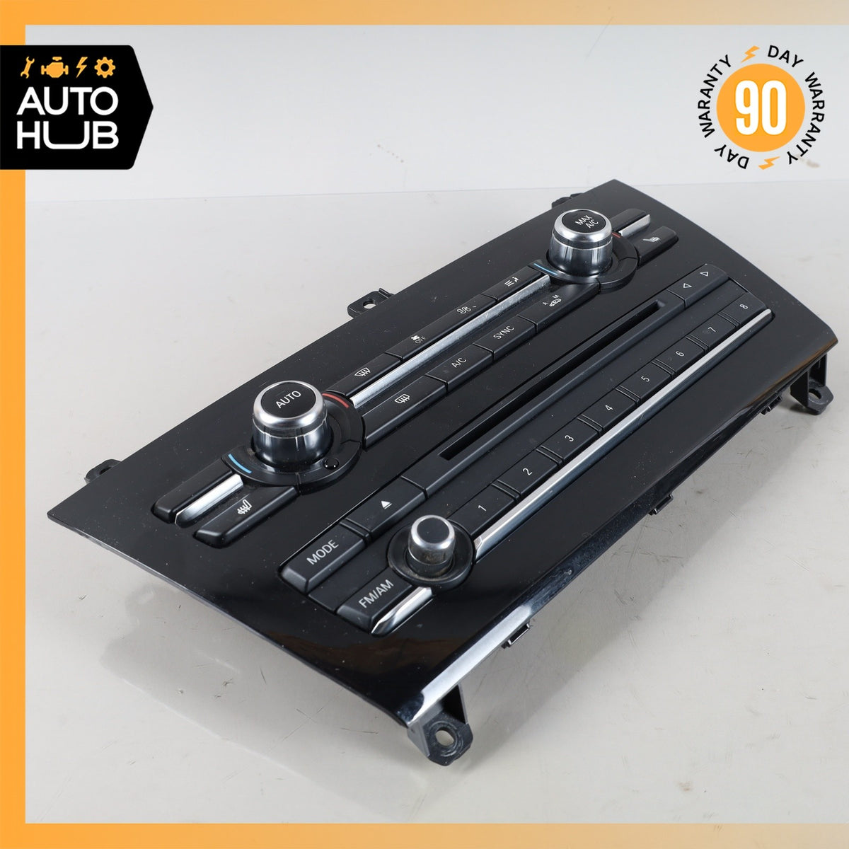 BMW F25 X3 Dashboard A/C AC Air Climate Control Panel Switch 6833313 OEM - photo 9