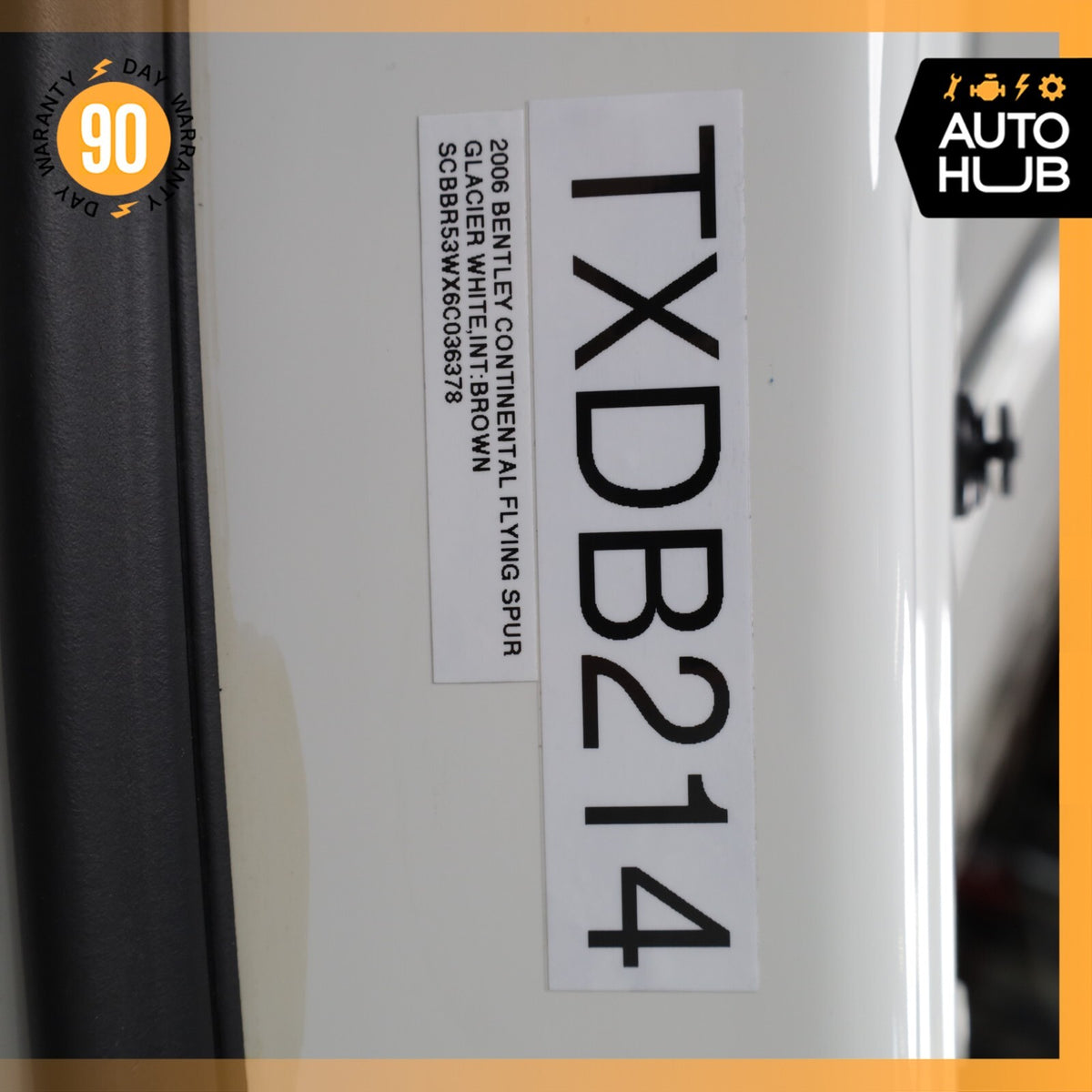 06-13 Bentley Continental Flying Spur Rear Left Driver Side Door Shell OEM 58k - photo 13