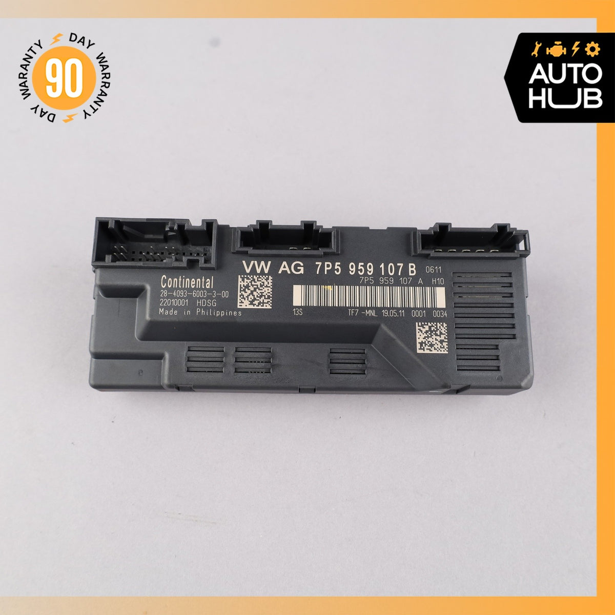11-14 Porsche Cayenne VR6 958 Rear Trunk Lid Liftgate Control Module Unit OEM - photo 7