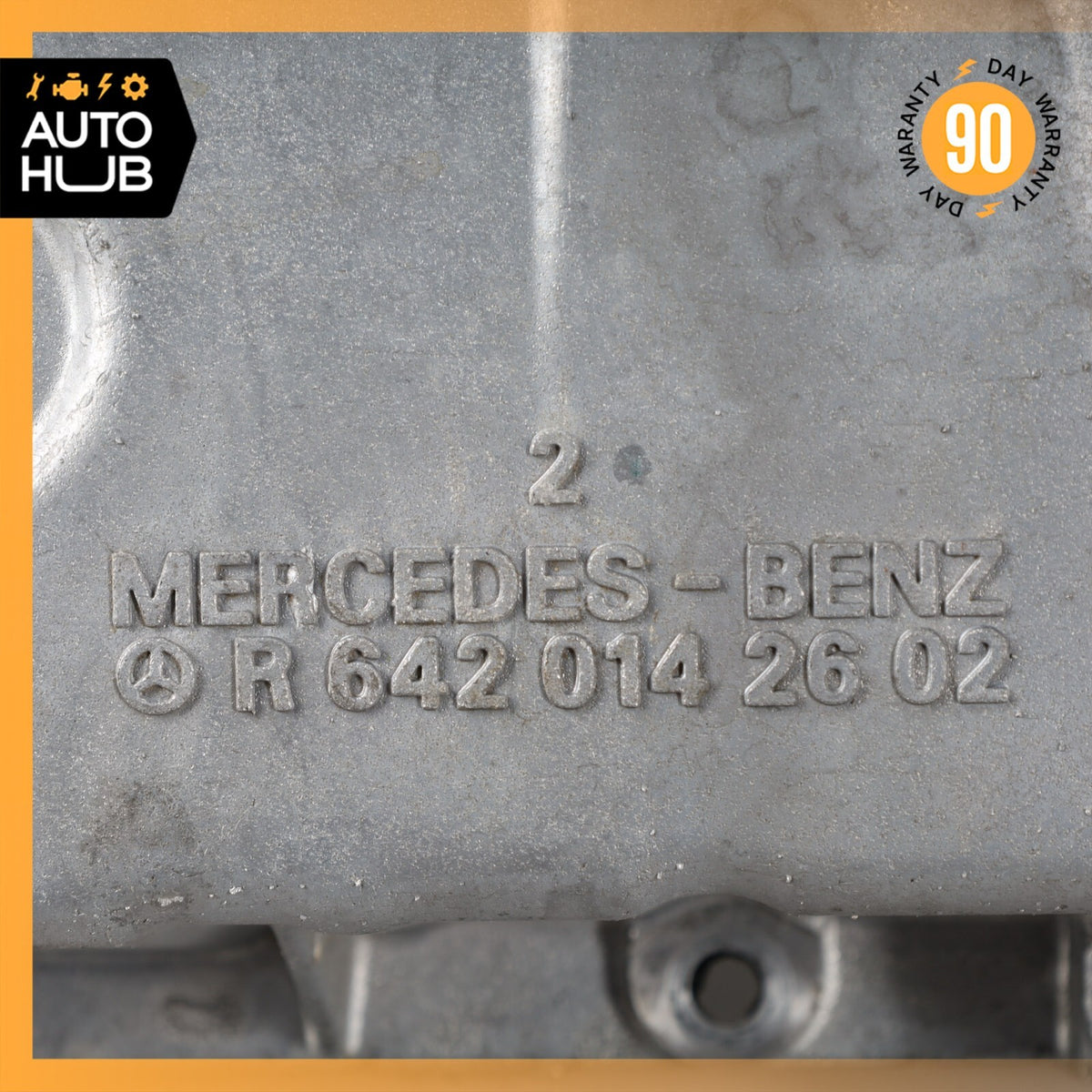 Mercedes W212 E350 Bluetec Diesel OM642 Engine Upper Oil Pan 6420142602 OEM 48k - photo 20
