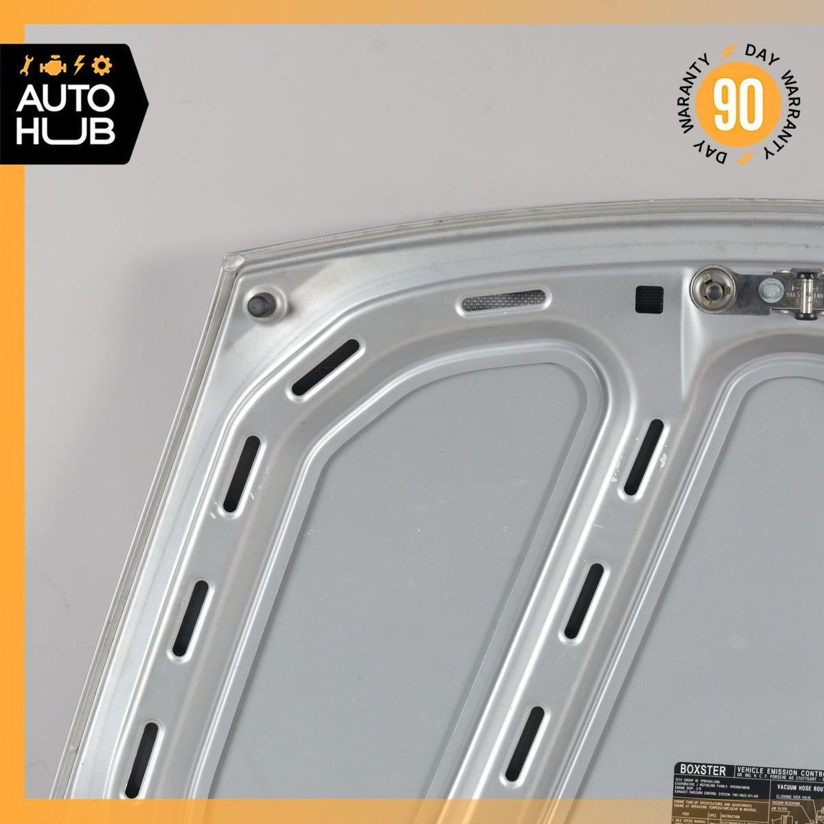 97-04 Porsche Boxster 986 Rear Trunk Lid Panel Silver OEM - photo 16