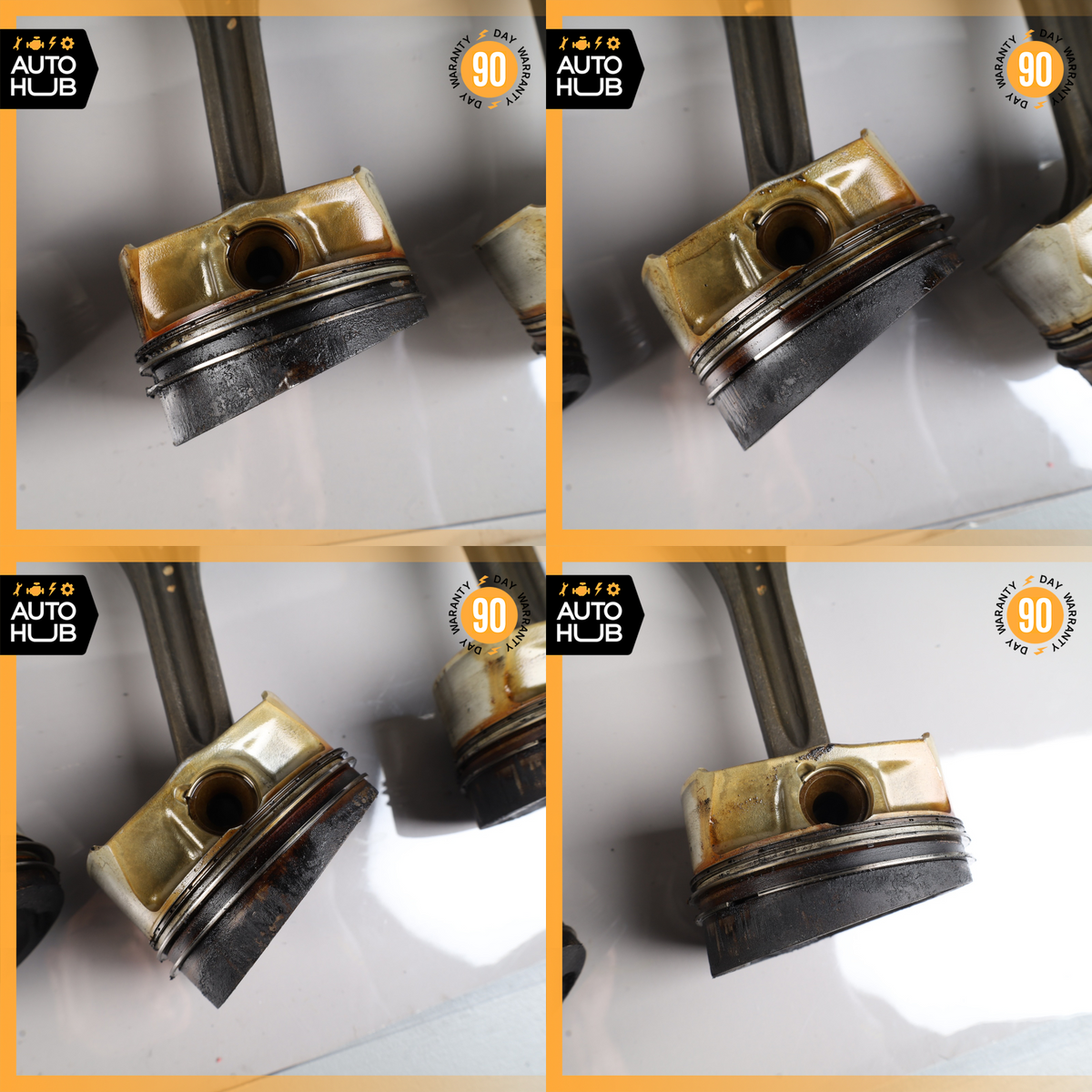 03-13 Bentley Continental GTC GT 6.0L Engine Motor Piston Connecting Rod Set 40k - photo 9
