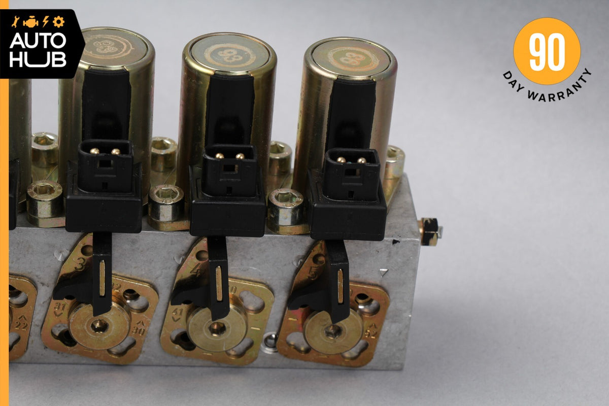 90-02 Mercedes R129 300SL SL500 Right Top Hydraulic Valve Block Solenoid OEM - photo 3