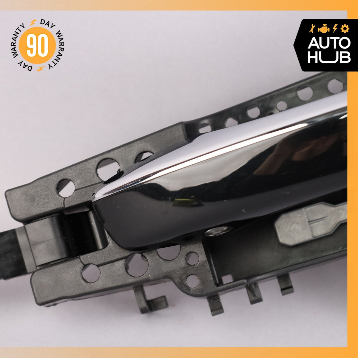 Audi D4 A8L Rear Left Driver Exterior Door Handle Black 4H0839885 OEM - photo 5