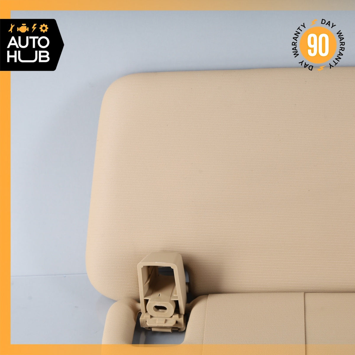11-14 Porsche Cayenne 958 Sun Visor Sunvisor Front Left Driver Side Beige OEM - photo 8