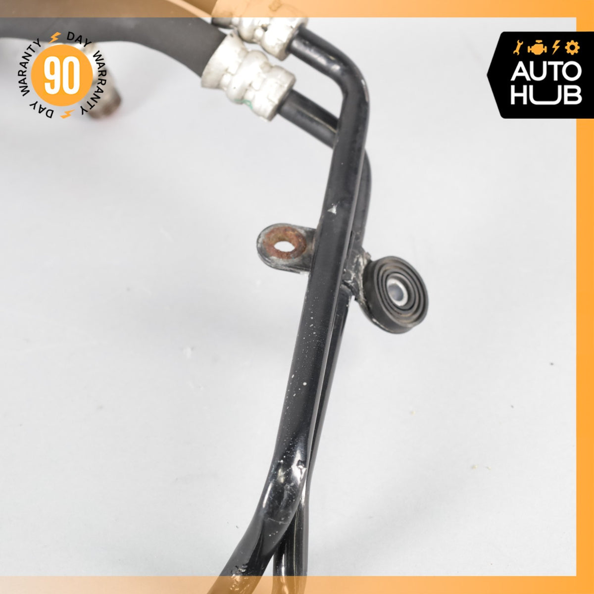 03-13 Bentley Flying Spur Left & Right Transmission Oil Cooler Line Set OEM - photo 3