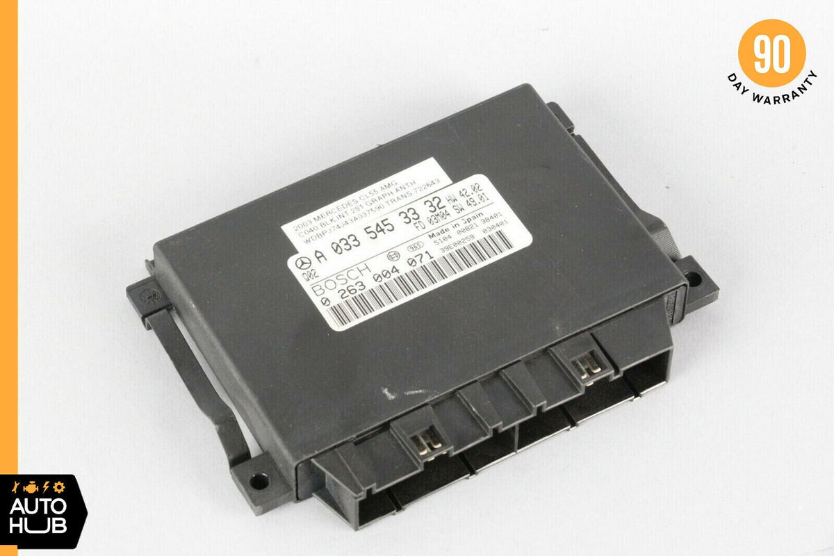 03-06 Mercedes W215 CL55 S430 Parktronic Parking Control Module 0335453332 OEM - photo 2