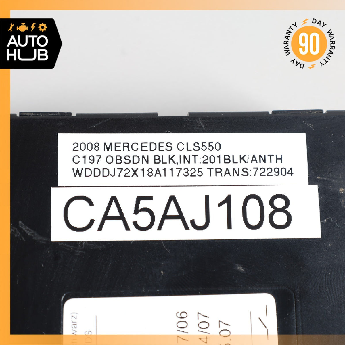 03-12 Mercedes W219 CLS550 GL550 R350 SLK350 Seat Control Module Left Side OEM - photo 9