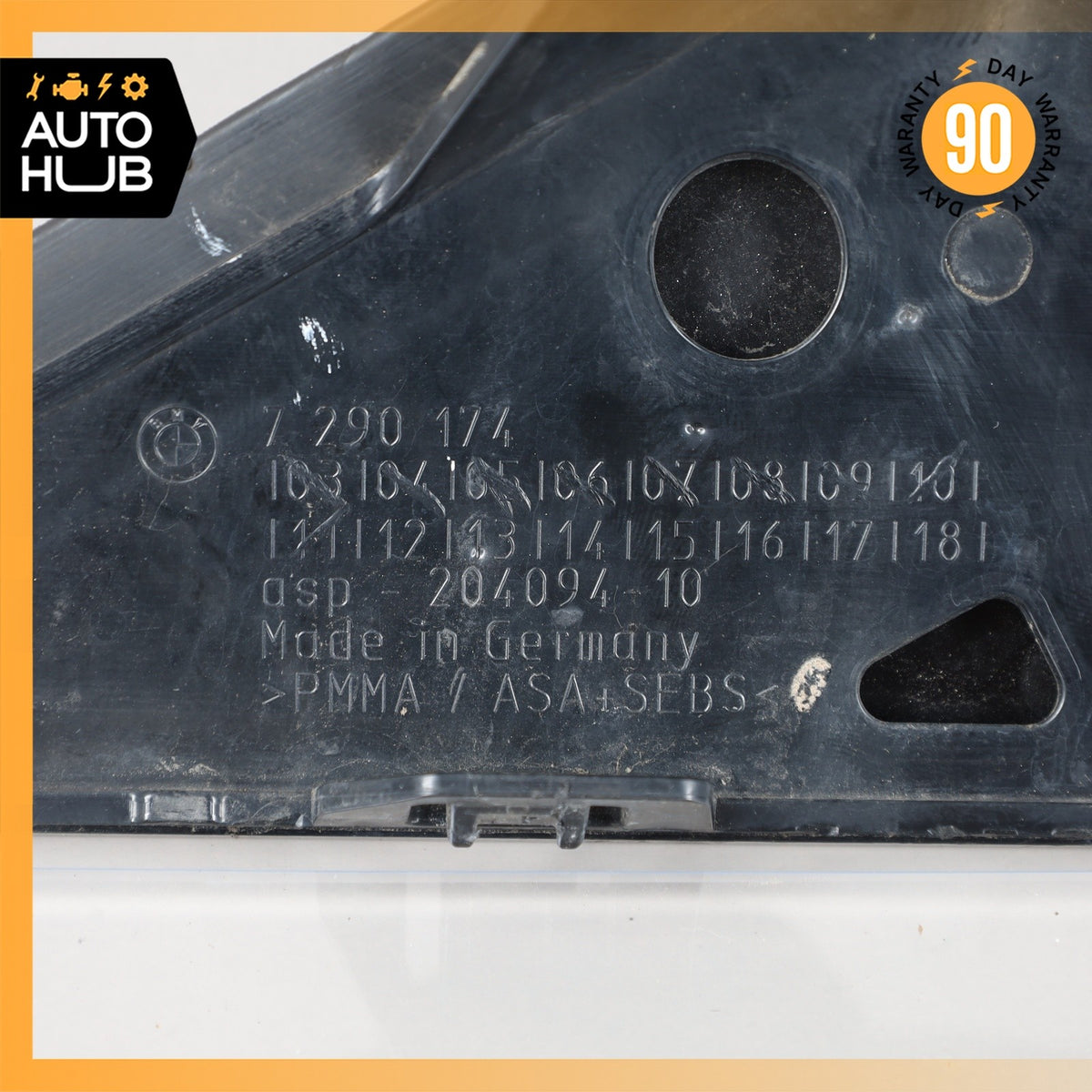 BMW i3 I01 Hybrid Front Right Passenger A-Pillar Cover Panel Molding Black OEM - photo 12
