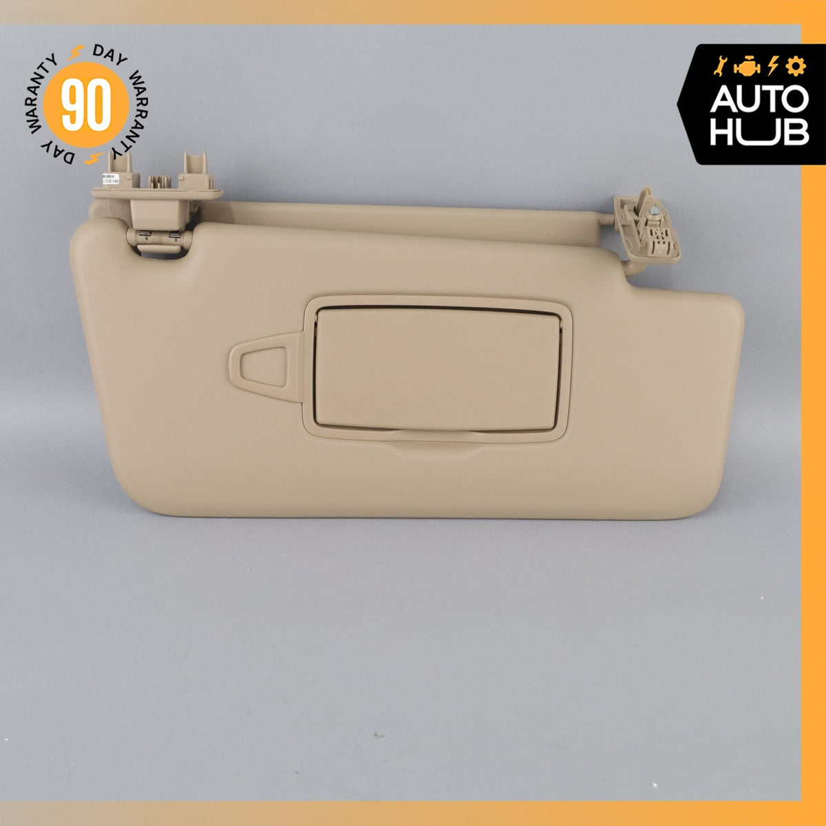 12-19 Mercedes W166 ML350 Sun Visor Sunvisor Right Passenger Side Beige OEM - photo 9