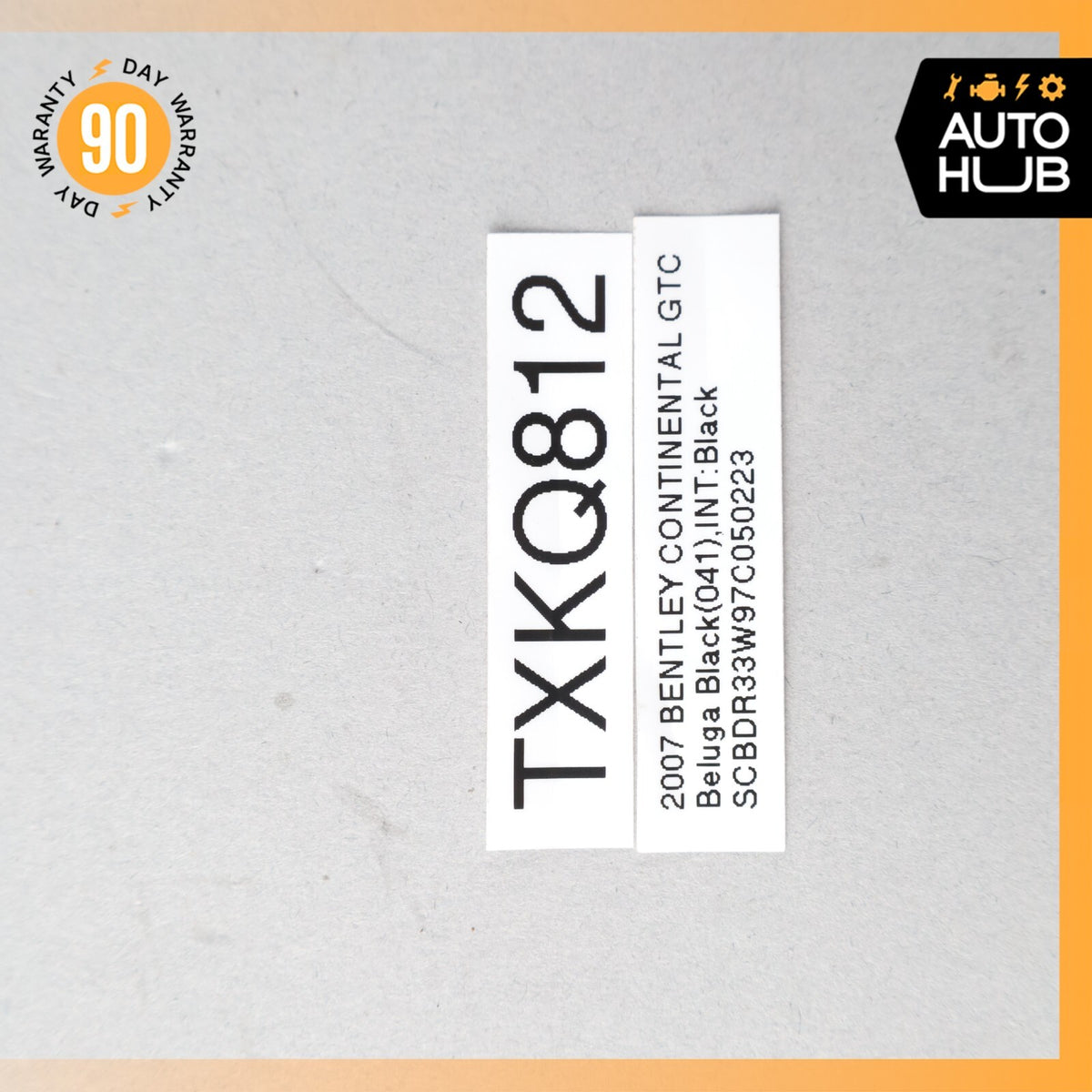 03-12 Bentley Continental GTC Flying Spur 6.0L W12 Engine Knock Sensor OEM 62k - photo 9