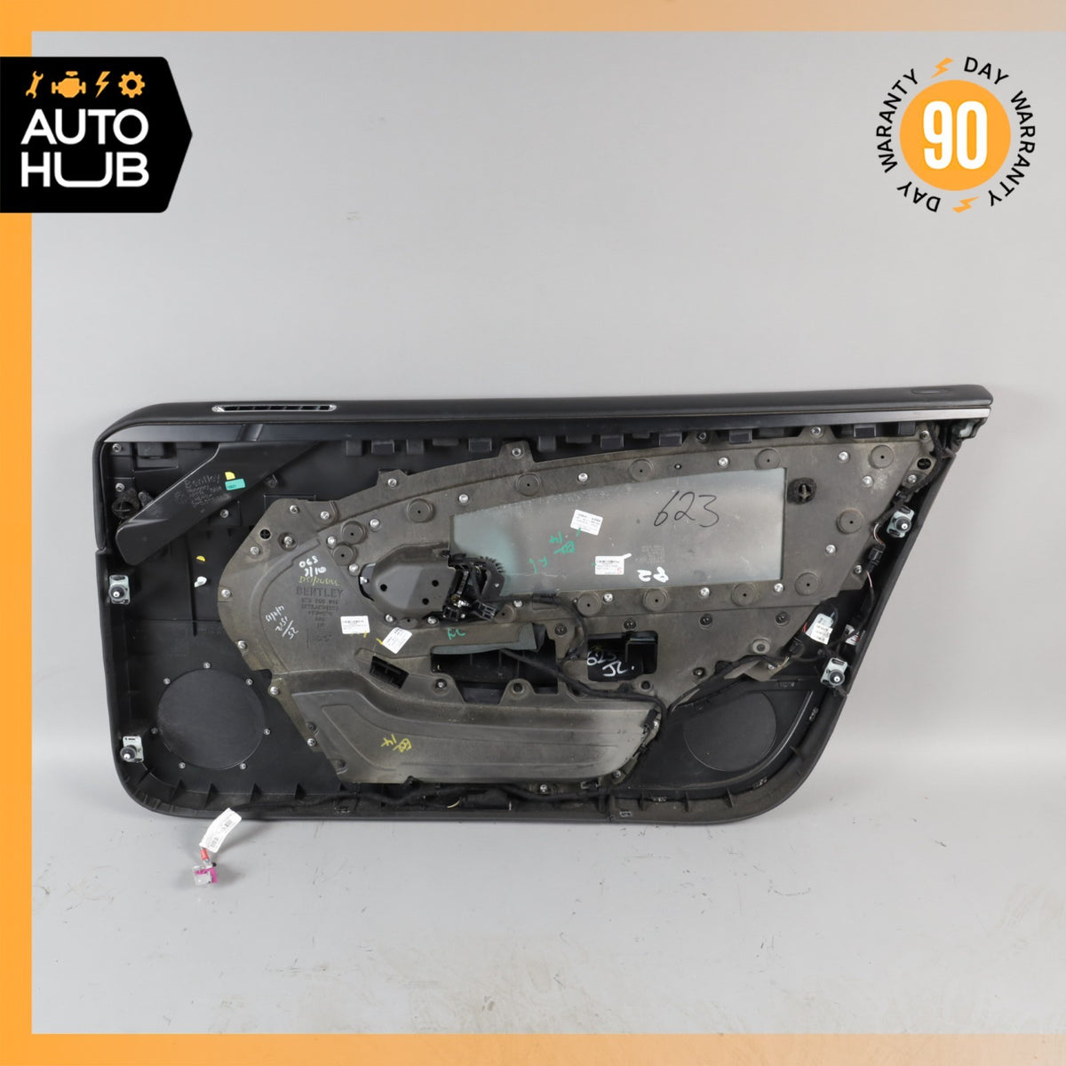 12-15 Bentley Continental GTC Convertible Left Side Interior Door Panel OEM 32k - photo 14
