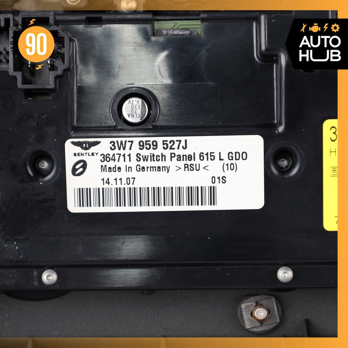 07-11 Bentley Continental GTC Convertible Overhead Dome Light Control OEM 43k - photo 9