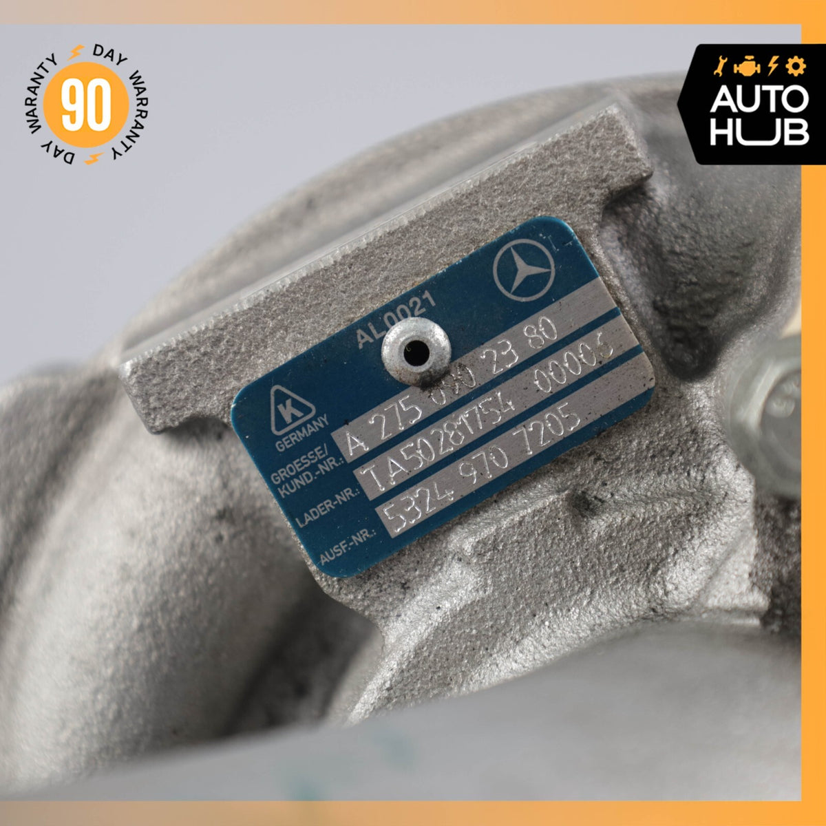 07-17 Mercedes W222 Maybach S600 SL600 Turbocharger Turbo Manifold Left Side OEM - photo 16