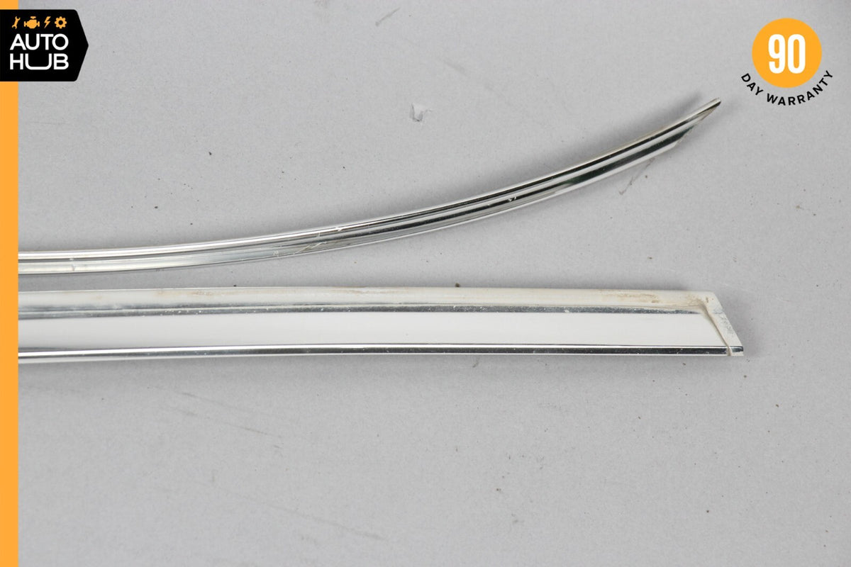Mercedes R107 450SL 380SL Convertible Front Windshield Molding Trim Set OEM 86k - photo 6