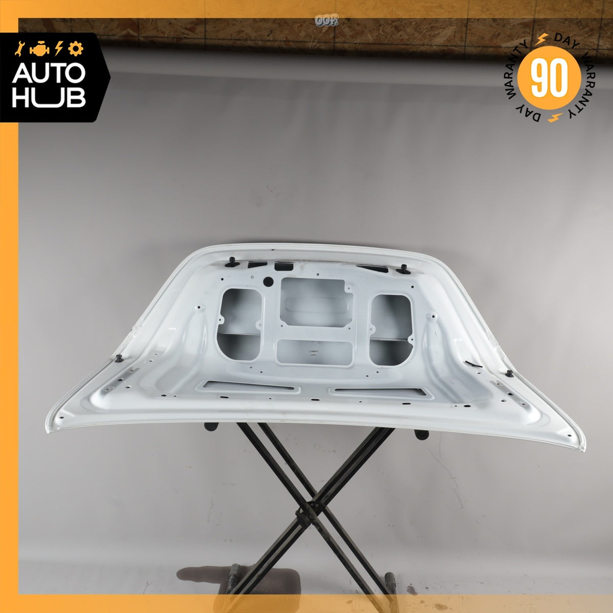 17-20 Mercedes W213 E300 E450 Trunk Lid Panel Assembly White OEM 52k - photo 16