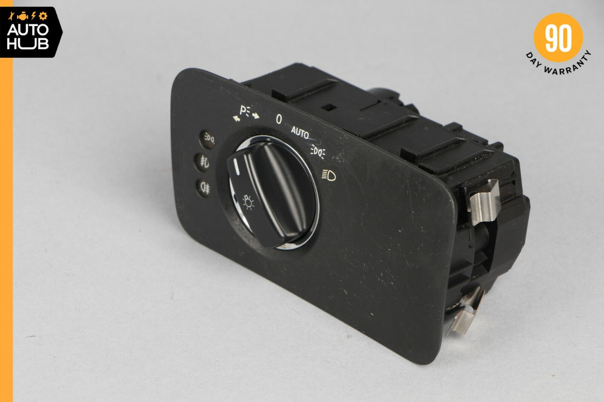 06-11 Mercedes W219 CLS550 CLS55 AMG Headlight Control Switch Black OEM - photo 1