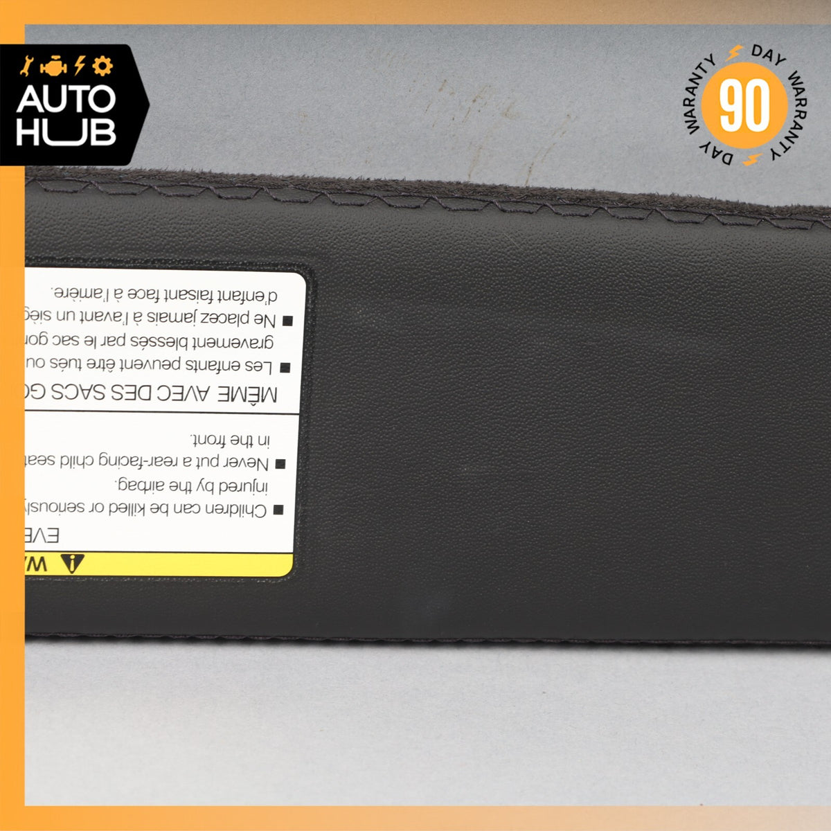 2017 Jaguar X152 F-Type Coupe Left Sun Visor Shade Sunvisor Suede OEM - photo 12