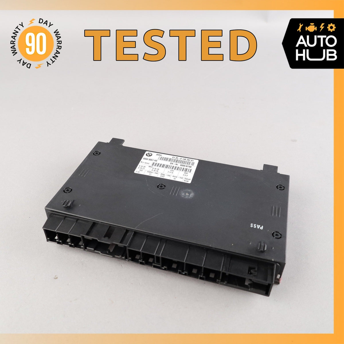 04-10 BMW E60 535i 550i 528i Front Right or Left Seat Memory Control Module OEM - photo 1