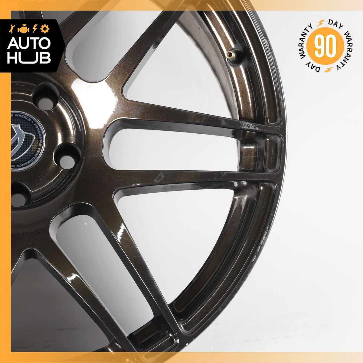 Audi B8.5 S5 A5 9.5 x 20 20" Front Wheel Rim Forgestar F14 Bronze - photo 5