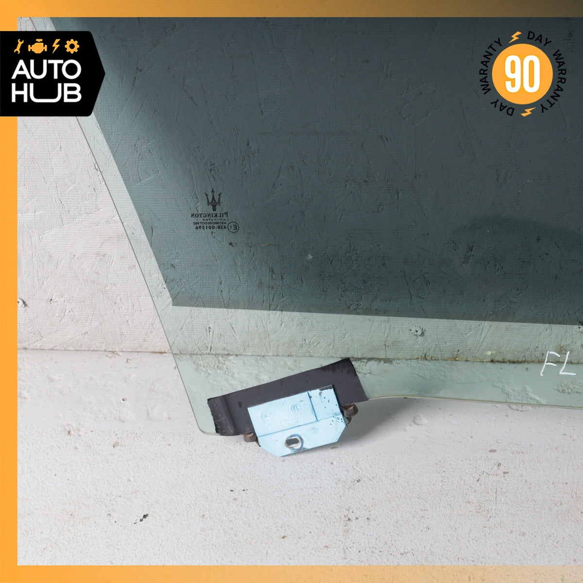 03-13 Maserati Quattroporte M139 Front Left Side Door Window Glass OEM 84k - photo 13