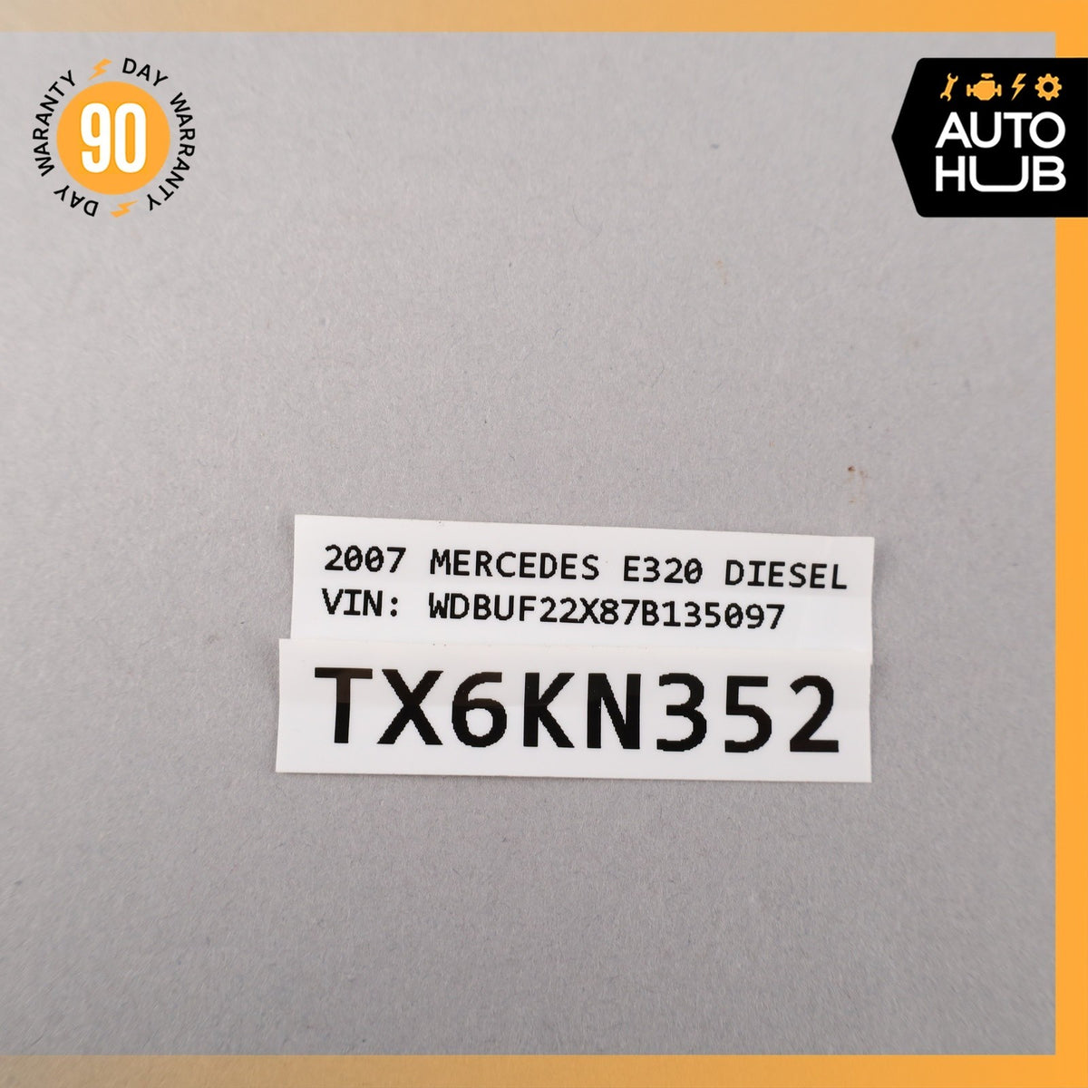 Mercedes W211 E320 E55 AMG Airbag Air Bag Sensor SRS Control Module OEM - photo 9