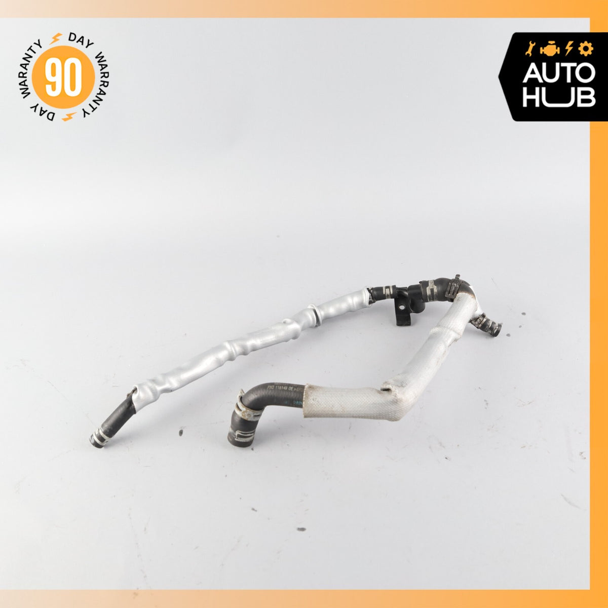 03-13 Bentley Continental Flying Spur 6.0L Coolant Breather Pipe Line OEM 58k - photo 1
