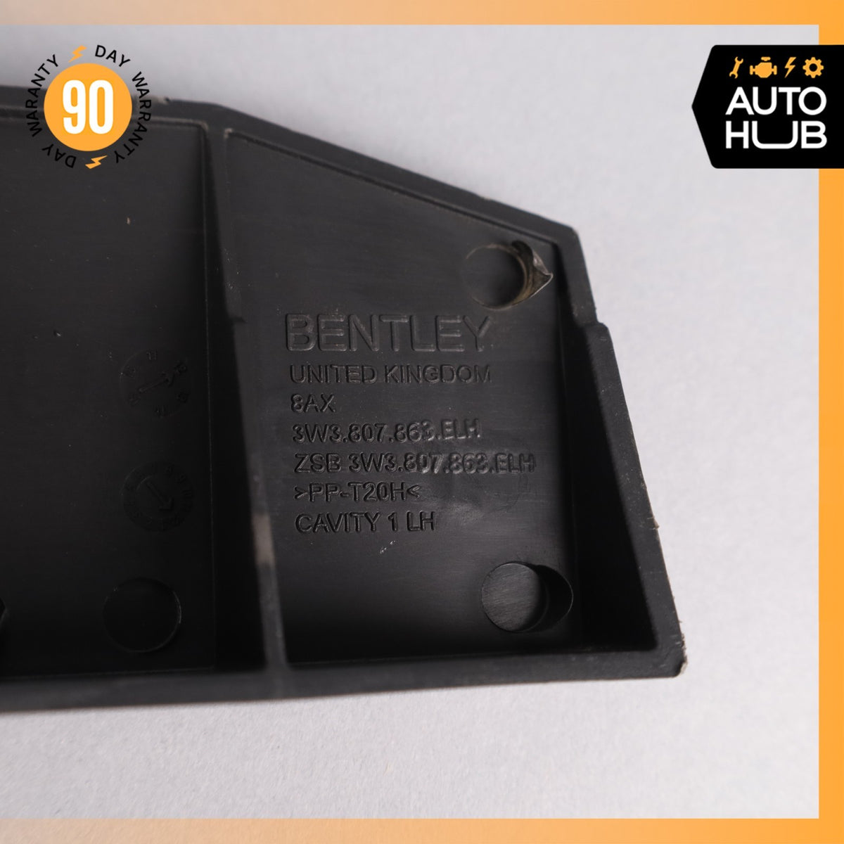 12-15 Bentley Continental GTC GT Rear Bumper Holder Support Brackets Set OEM 11k - photo 9