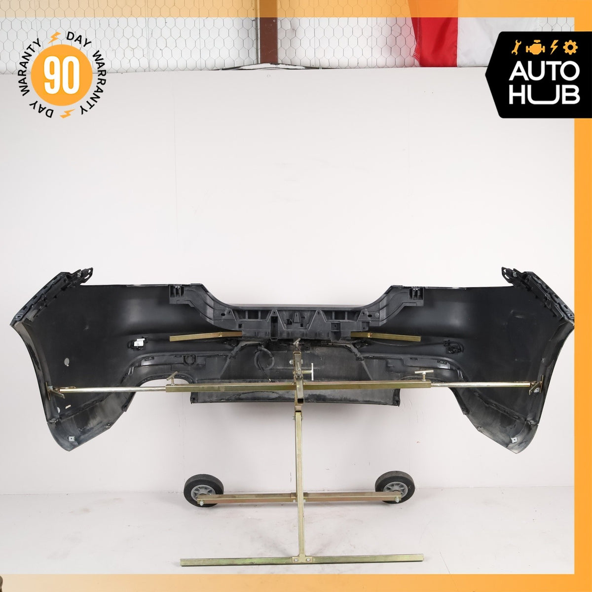 14-16 Porsche Panamera 970 Rear Bumper Cover Black OEM - photo 21