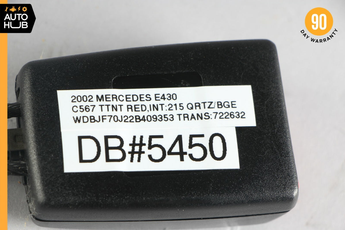 98-03 Mercedes W210 E430 E320 Front Right Side Seat Belt Seatbelt Buckle OEM - photo 11