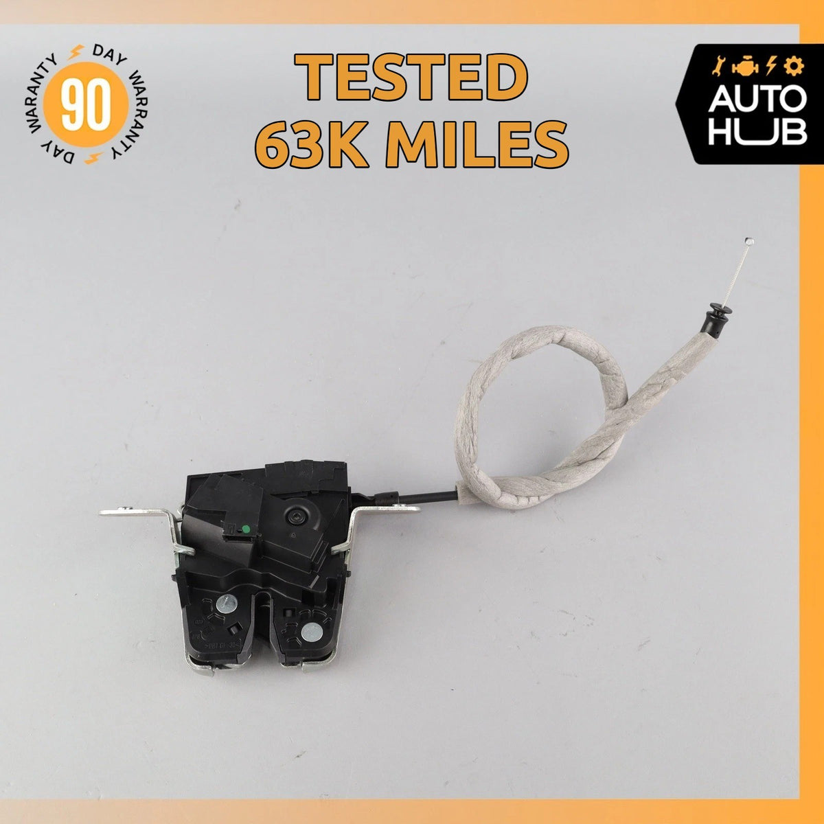 12-20 Tesla Model S Trunk Tailgate Lock Latch Actuator 600665400B OEM 63k - photo 1