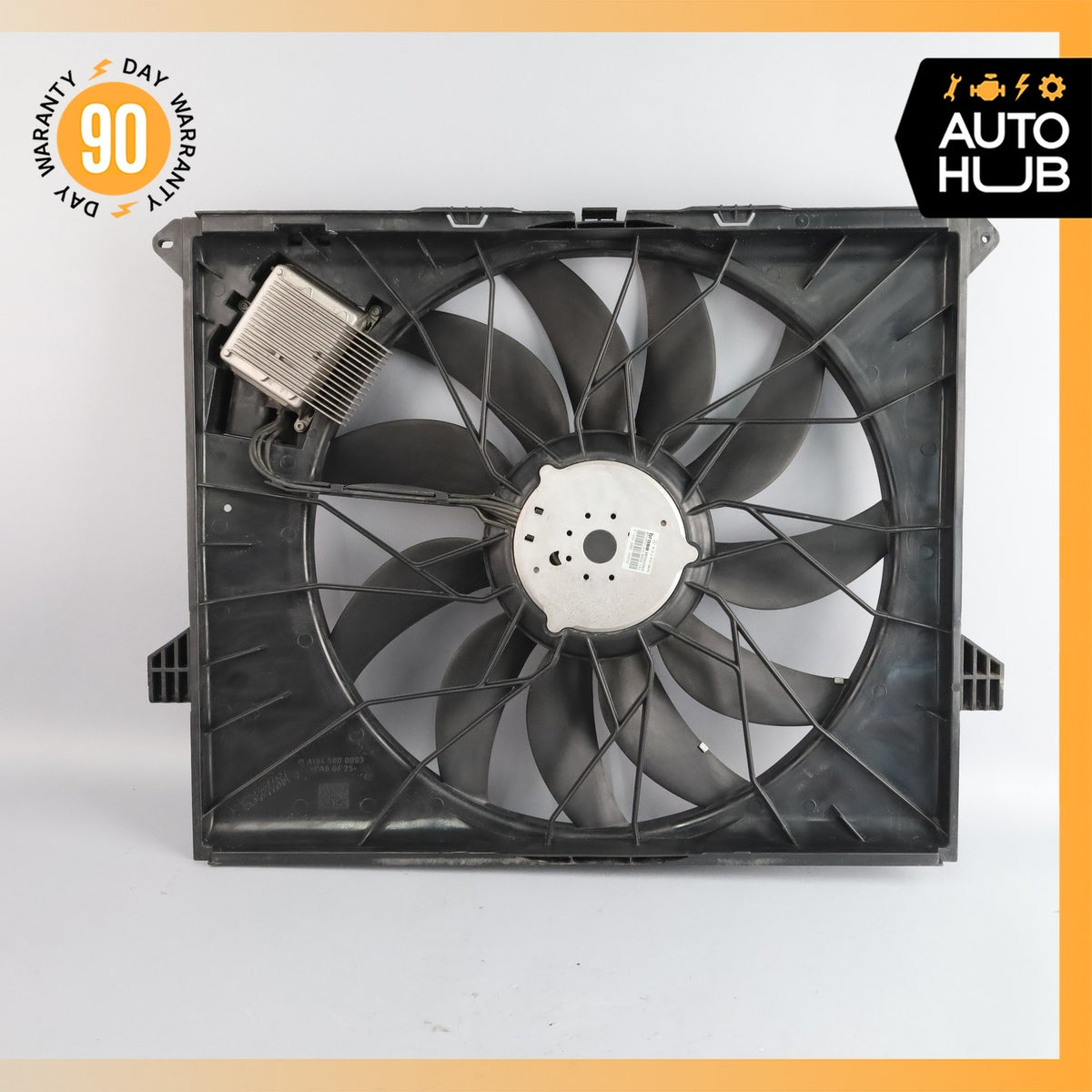 07-13 Mercedes X164 GL350 ML350 Engine Motor Cooling Fan Assembly 1645000093 OEM - photo 11