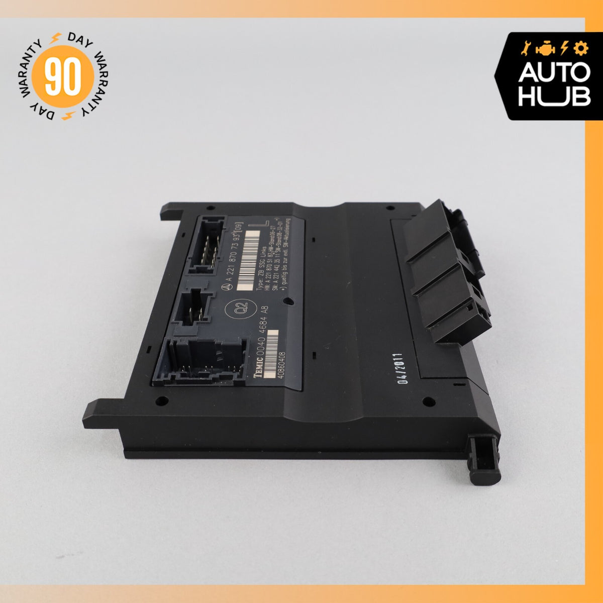 07-13 Mercedes W221 S63 S550 Front Left Driver Side Under Seat Control Unit OEM - photo 4