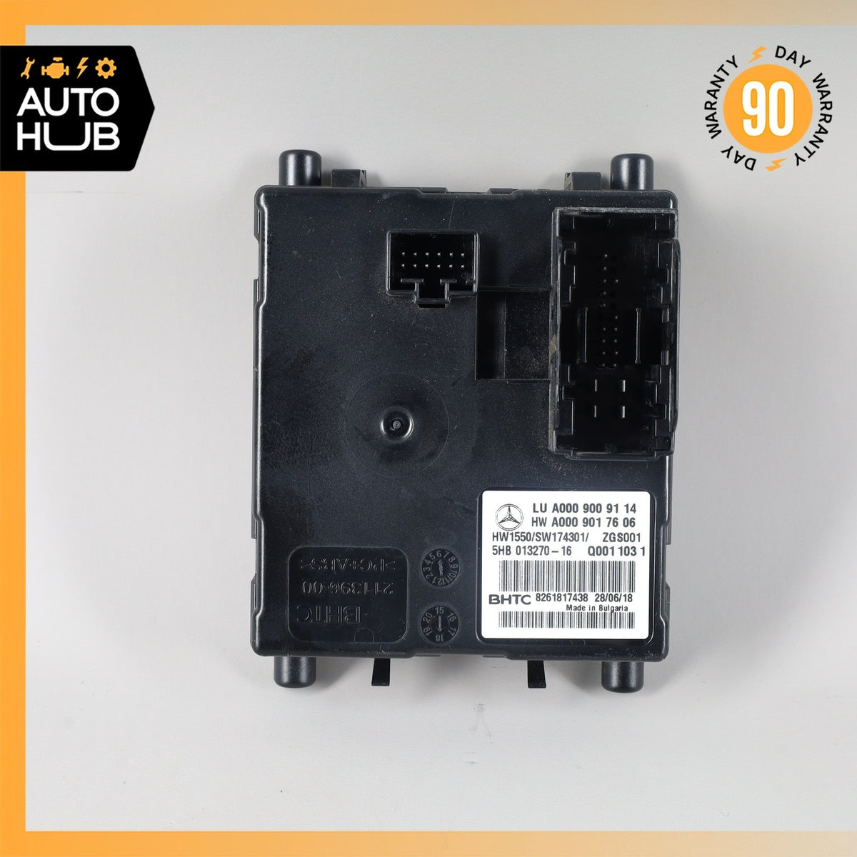Mercedes W213 E300 Temperature A/C Climate Control Module Unit 0009009114 OEM - photo 4