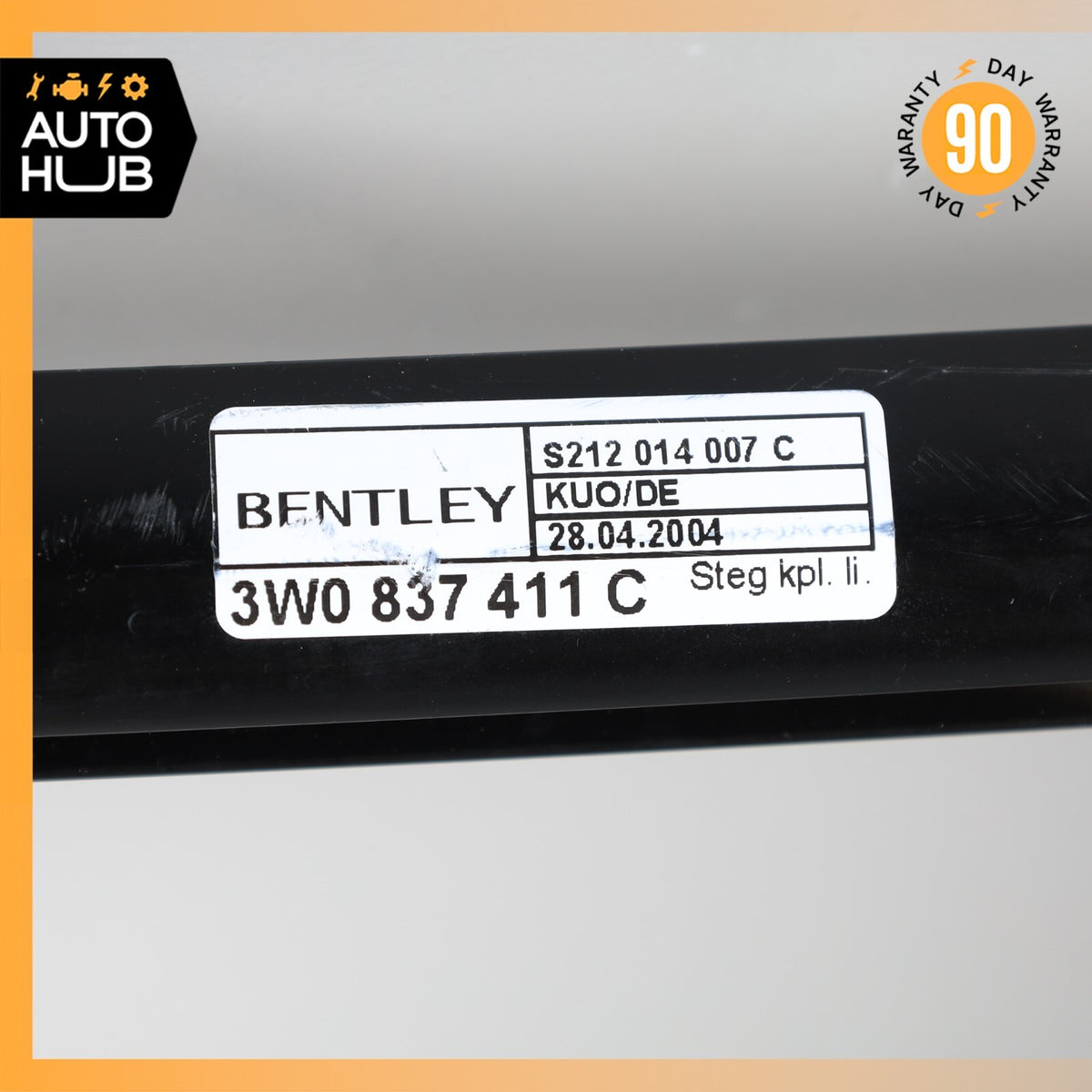 03-10 Bentley Continental GT Front Left Side Door Vent Window Glass OEM 36k - photo 18