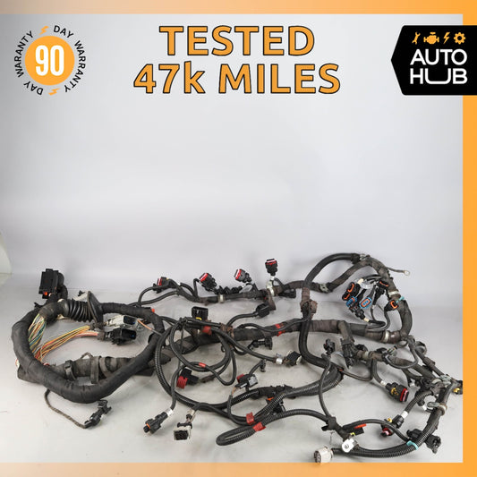 09-19 Maserati GranTurismo M145 4.2L V8 Engine Motor Wiring Wire Harness OEM 47k - photo 1