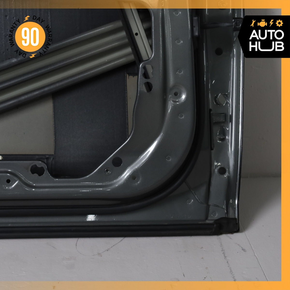 16-22 BMW G12 740i 750Li Front Left Driver Side Door Shell Gray 41517423699 OEM - photo 15